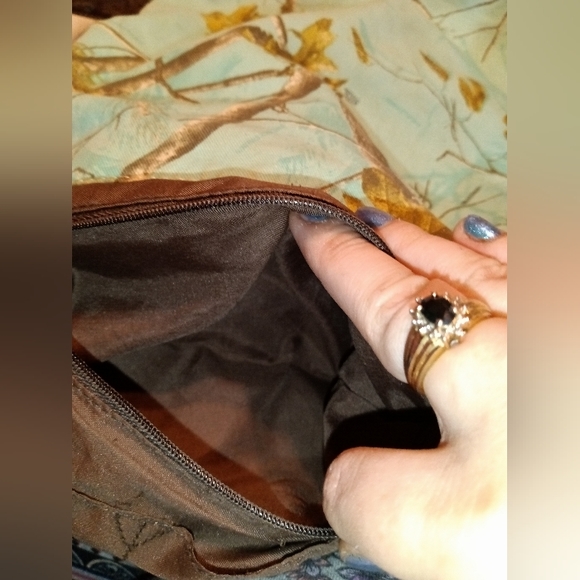 Turquoise Crossbody Vintage Handbag - Picture 10 of 10